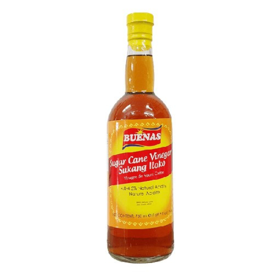 Buenas Sugar Cane Vinegar 750 ml, Pack Of 12