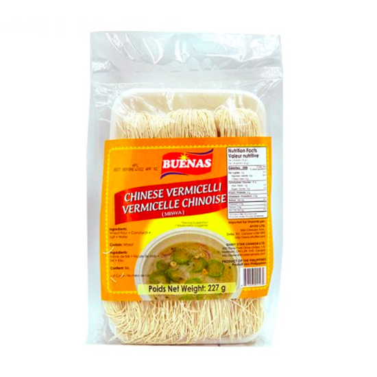 Buenas Chinese Vermiceli Misua 8 Oz, Pack Of 40