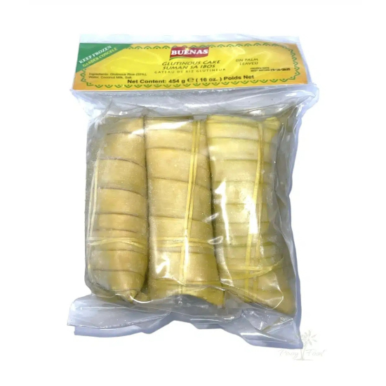 Buenas Glutinous Cake Suman Sa Ibos 454g, Pack Of 25