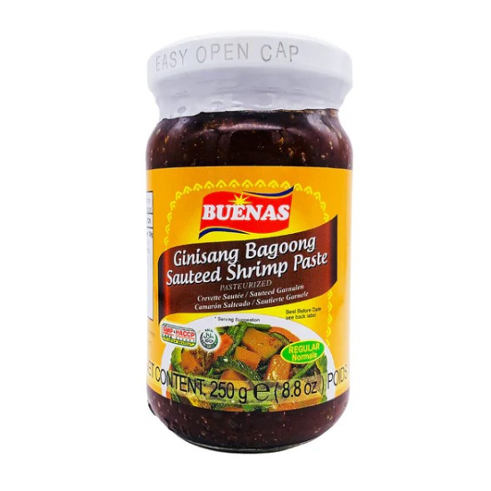 Buenas Sauteed Shrimp Paste Regular 250g, Pack Of 24