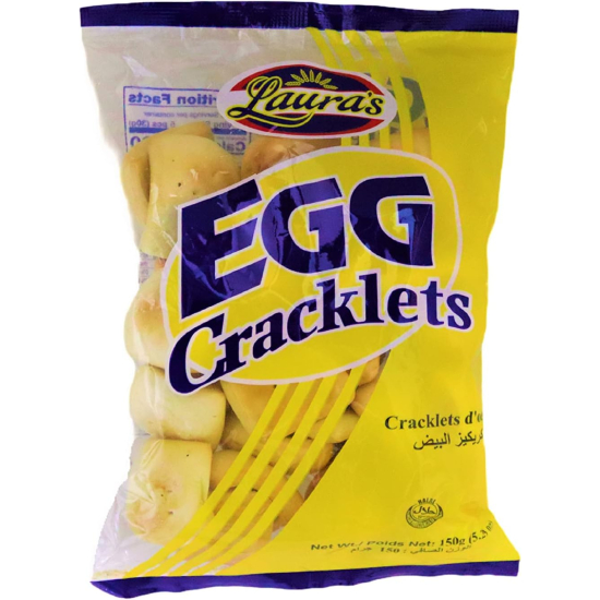 Laura's Egg Cracklets 150g, Pack Of 30