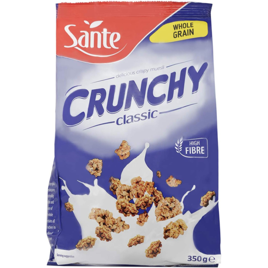 Sante Crunchy Whole Grain Oat Flak, 14x 350g