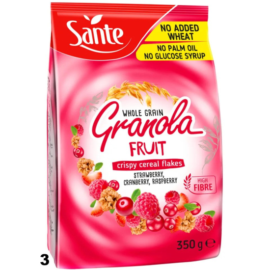 Sante Whole Grain Crunchy Banana & Chocolate 14x350g