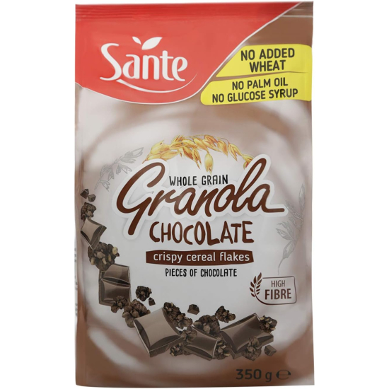 Sante Whole Grain Granola With Chocolate, 14x350g