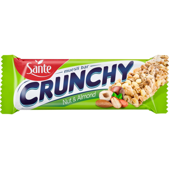 Sante Crunchy with Nuts And Almonds Bar 25X35g