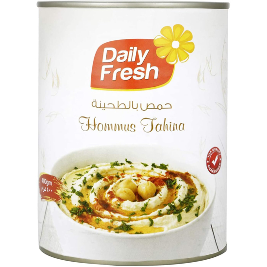 Daily Fresh Hommus Tahina 12x400g, Pack Of 6