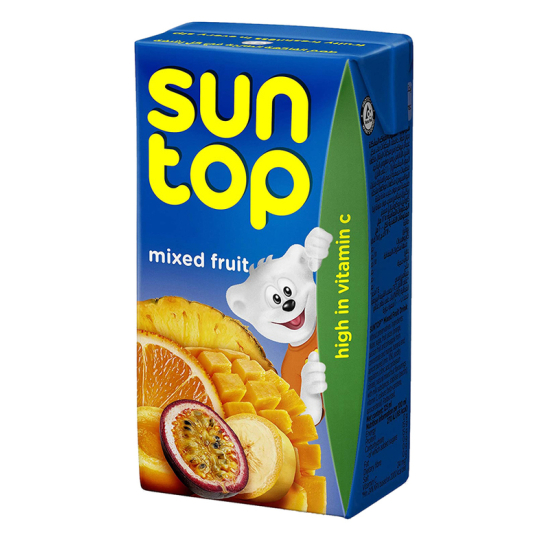 Suntop Juice Mixed Fruit Juice 4x6x250 ml