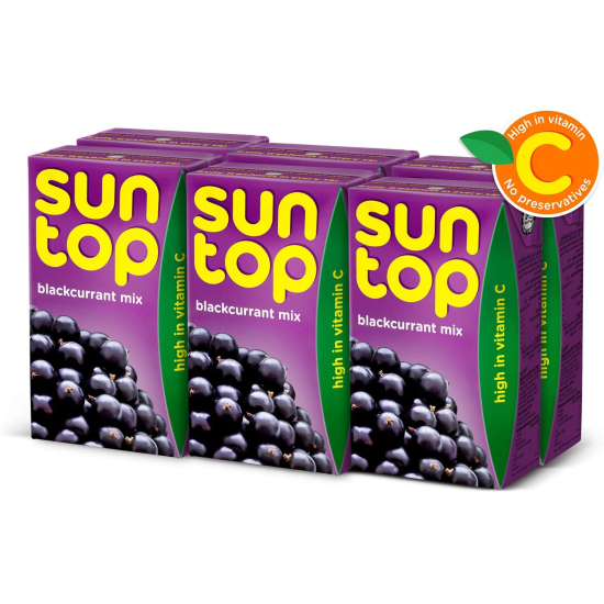 Suntop Blackcurrant Mix Juice 24x250 ml