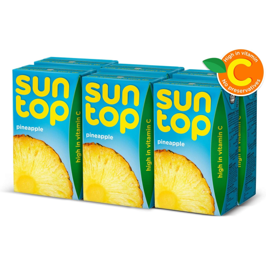 Suntop Pineapple Juice 4x6x250 ml