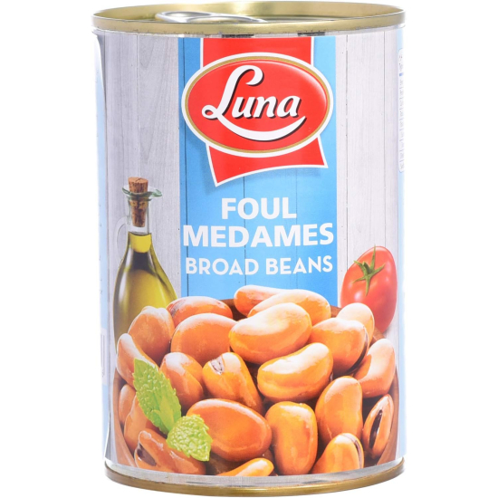 Luna Foul Medames Chinese Beans 380g, Pack Of 24