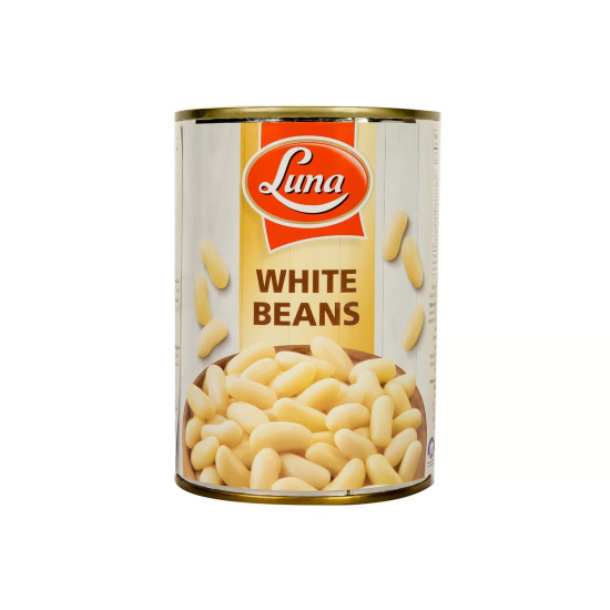 Luna Canned White Beans 380g, Pack Of 24