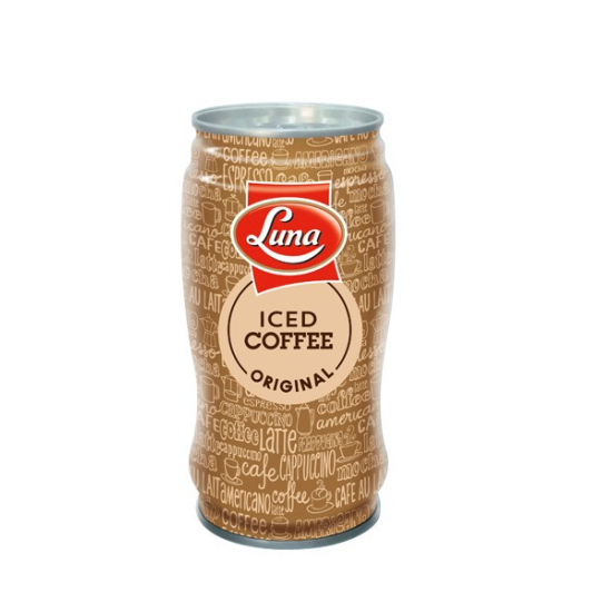 Luna Iced Coffee Original 240 ml, Pack Of 24