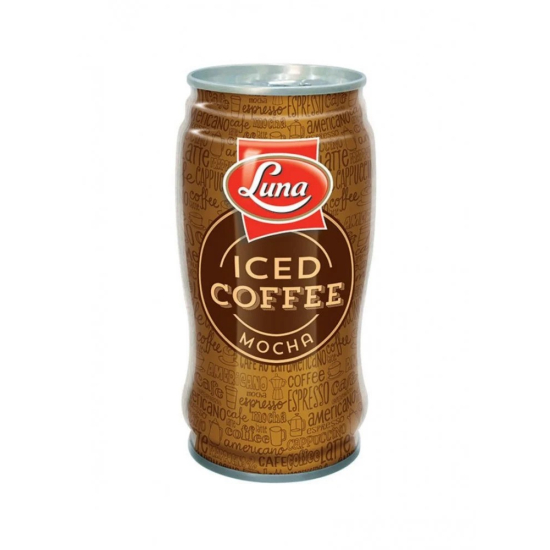 Luna Iced Coffee Mocha 240 ml, Pack Of 24