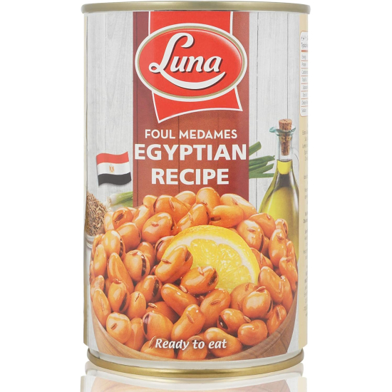 Luna Foul Medammes Egyptian 450g, Pack Of 12