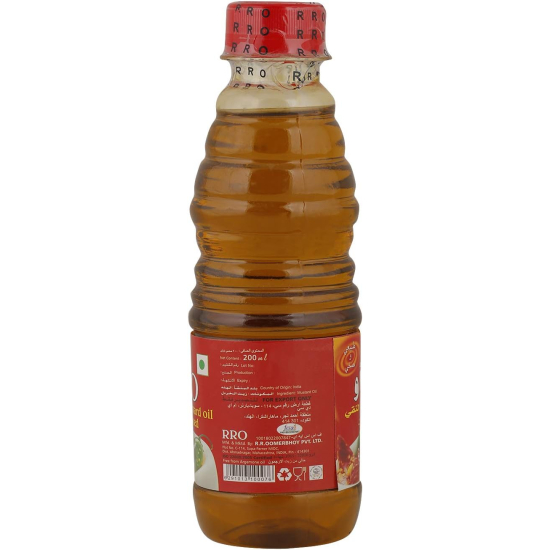 Rro Mustard Oil Pet 48x200 ml