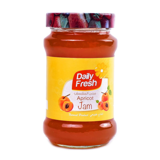 Daily Fresh Apricot Jam 450g, Pack Of 12