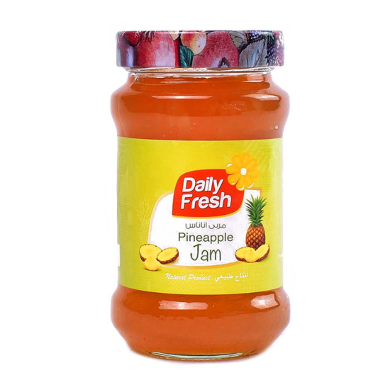 Daily Fresh Pineapple Jam 450g, Pack Of 12