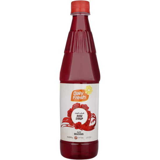 Daily Fresh Rose Syrup 725 ml, Pack Of 12