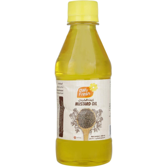 Daily Fresh Mustard Oil 475 ml, Pack Of 12