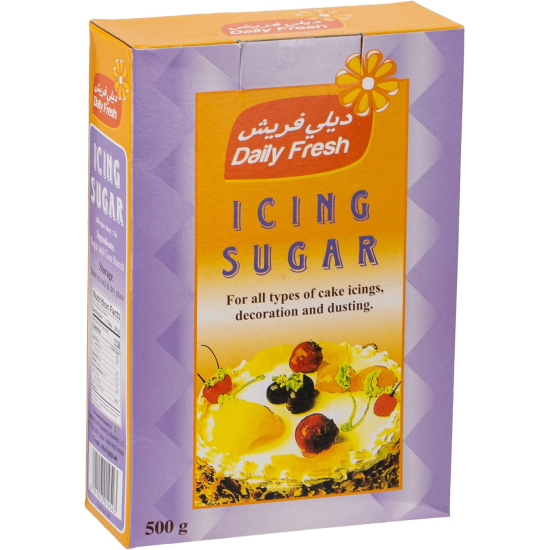  Daily Fresh Icing Sugar 500g, Pack Of 24