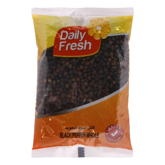 Daily Fresh Black Pepper Whole 24x200g, Pack Of 2