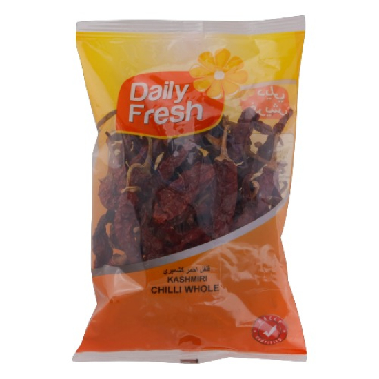 Daily Fresh Kashmiri Chilli Whole 100g, Pack Of 24