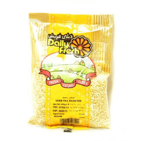 Daily Fresh Seed Till Roasted 100g, Pack Of 24