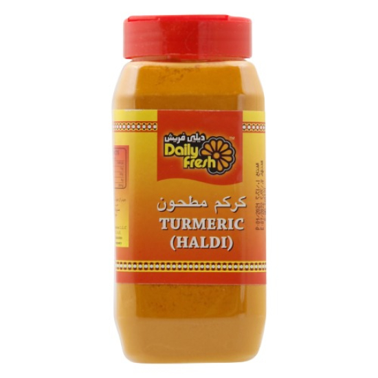 Daily Fresh Jar Haldi Powder Turmeric 125g, Pack Of 12