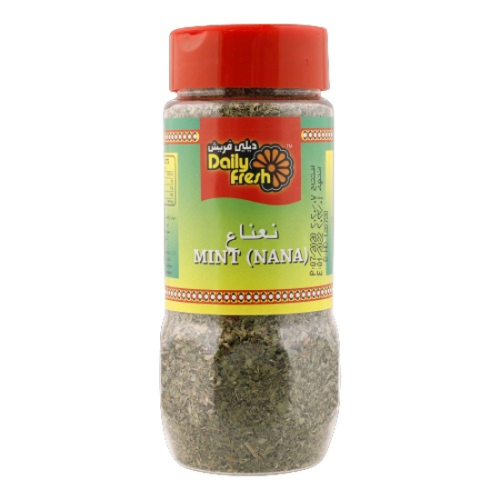 Daily Fresh Jar Mint (nana) 50g, Pack Of 12