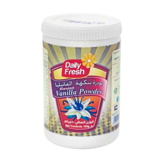 Daily Fresh Vanilla Powder 100g, Pack Of 48