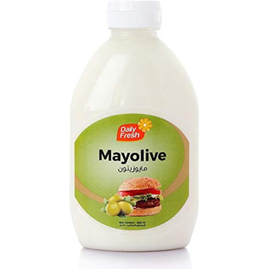 Daily Fresh Mayolive Sauce 500 ml, Pack Of 12