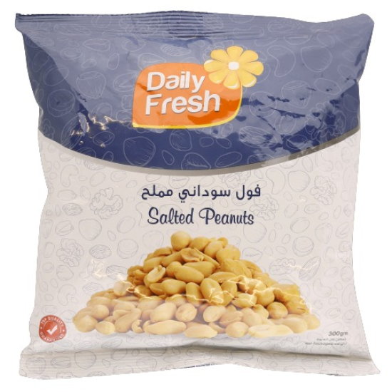 Daily Fresh Salted Peanuts 300g, Pack Of 12