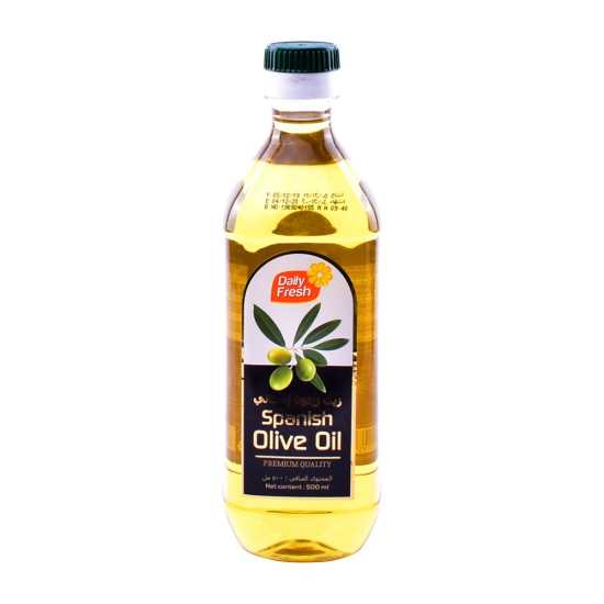 Daily Fresh Spanish Olive Oil 500g, Pack Of 12