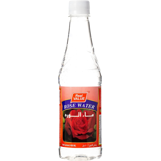 Real Value Rose Water 400 ml, Pack Of 12