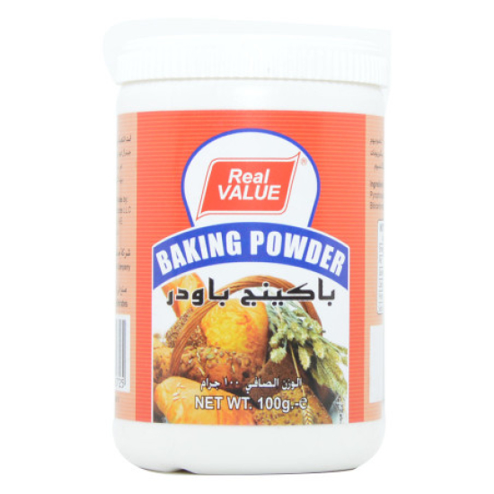 Real Value Baking Powder 48x100g