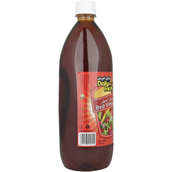 Daily Fresh Vinegar Red Bottle 1000 ml, Pack Of 12