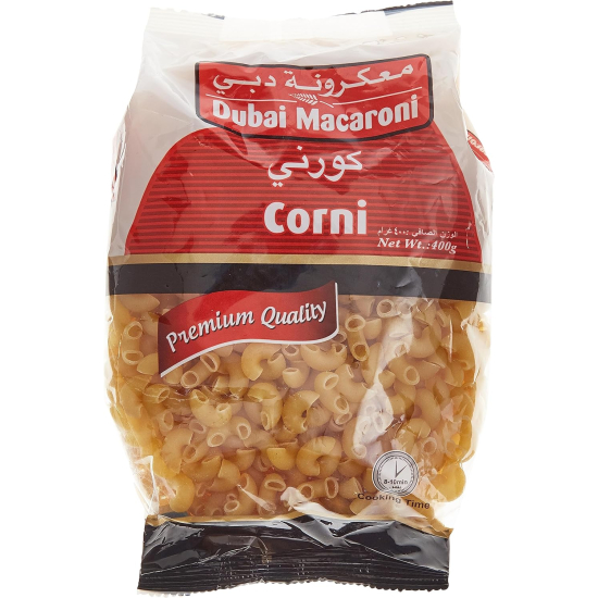 Dubai Macaroni Corni 400g, Pack Of 20