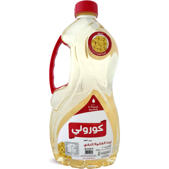 Coroli Pure Canola Oil, 1.8 Litre, Pack Of 6