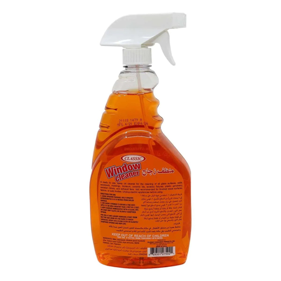 Classic Window Cleaner Orange Scented 946ml, Pack Of 12