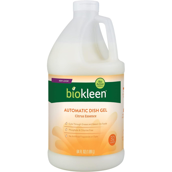 Biokleen Automatic Dish Gel 64 Oz, Pack Of 6