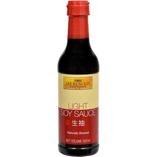 Lee Kum Kee Light Soy Sauce 500 ml, Pack Of 12