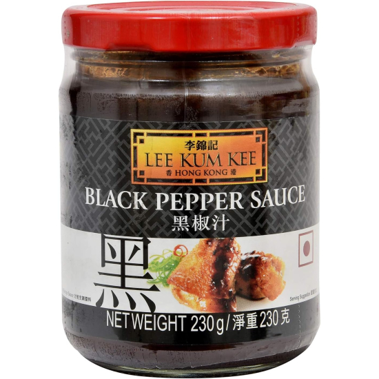 Lee Kum Kee Black Pepper Sauce 230g, Pack Of 12