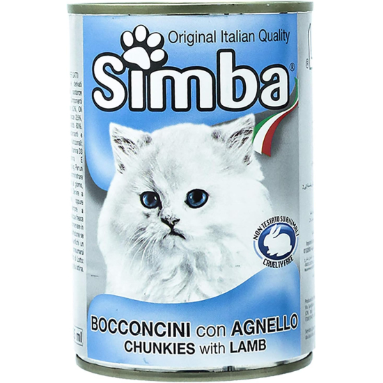 Simba Cat Food Chunkie Lamb 24x415g