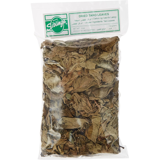 Buenas Taro Leaves Dried 114g, Pack Of 20