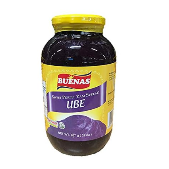 Buenas Ube Sweet Purple Yam Spread 907g, Pack Of 12