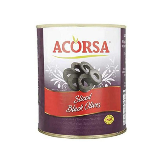 Acorsa Olives Bulk Plain Black 2X5kg, Pack Of 3