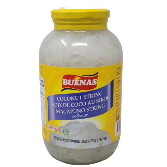 Buenas Macapuno String 907g, Pack Of 12