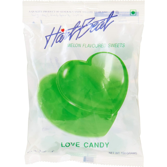 Hartbeat Melon Love Candy 150g, Pack Of 40