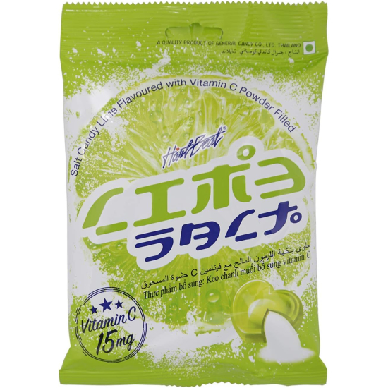 Hartbeat Salt & Lime Candy 120g, Pack Of 40