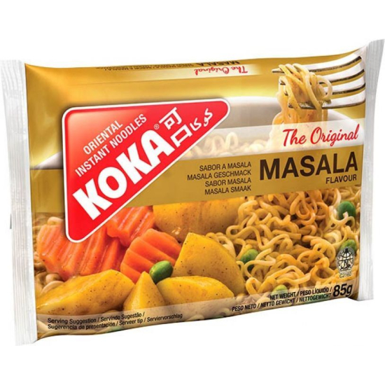 Koka Instant Noodles Masala Flavour 5 Pieces 85g, Pack Of 12